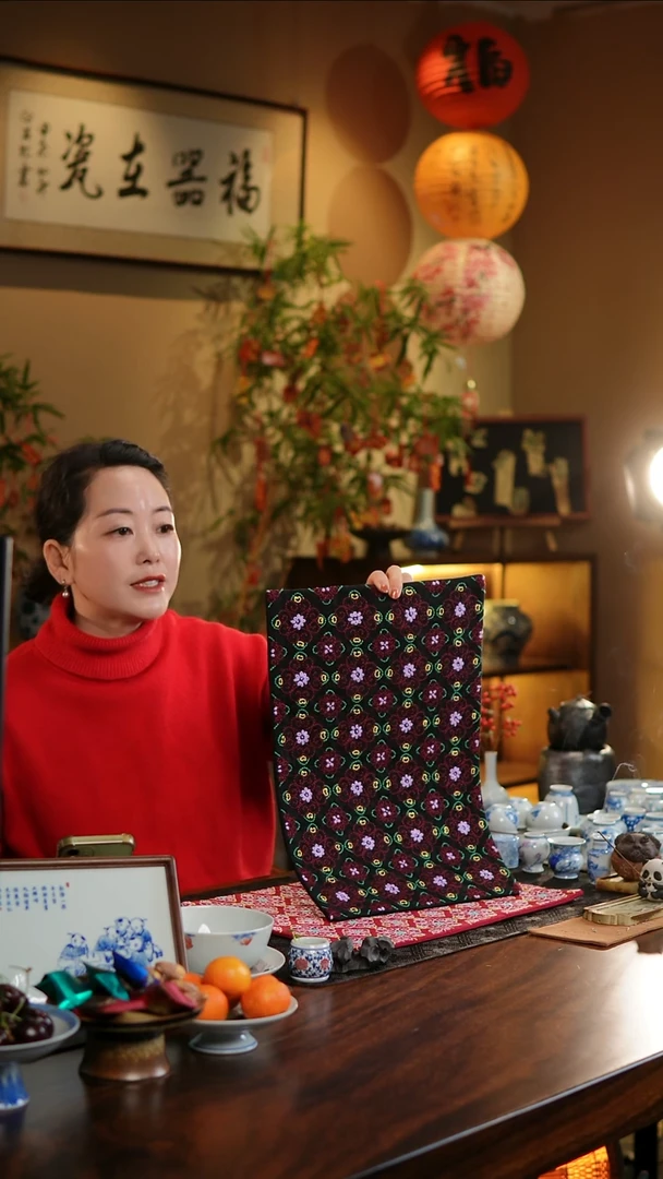 【闪购商品】织绣宝相大茶席B款