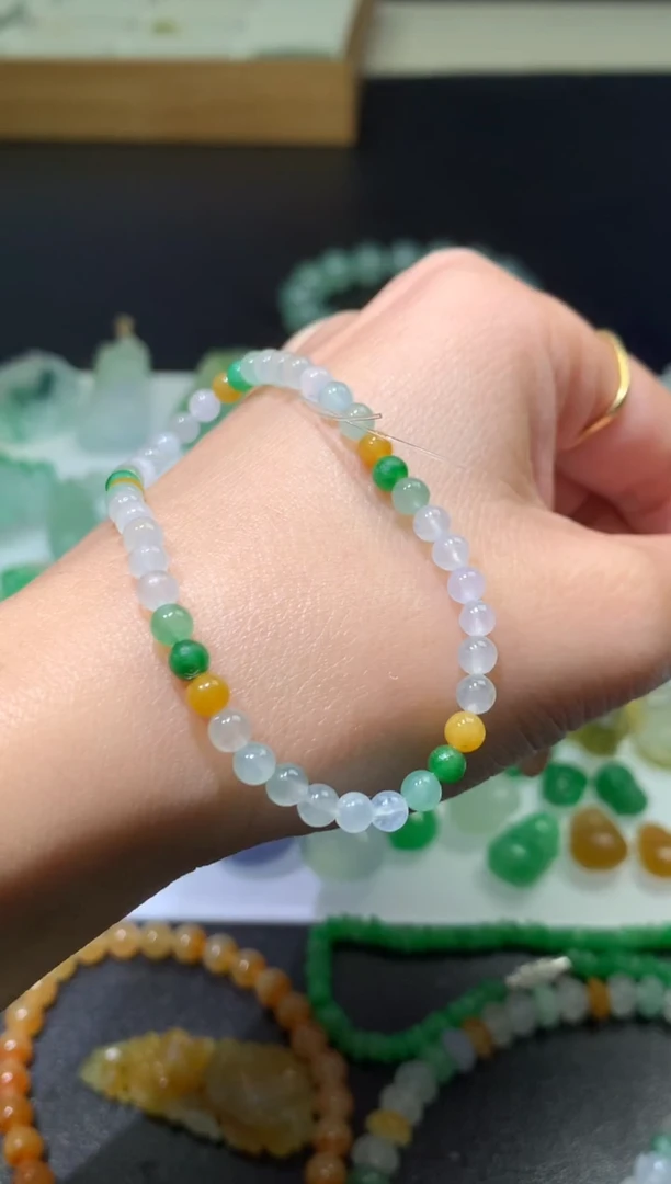 未镶嵌定制翡翠毛货  卡4