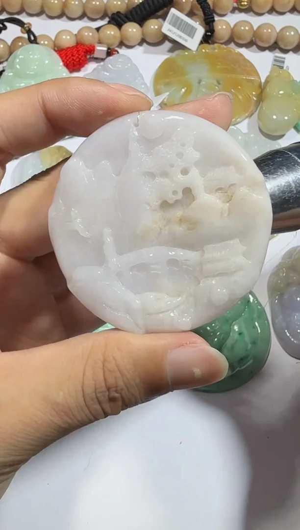 【闪购商品】翡翠颈饰未镶嵌00017578