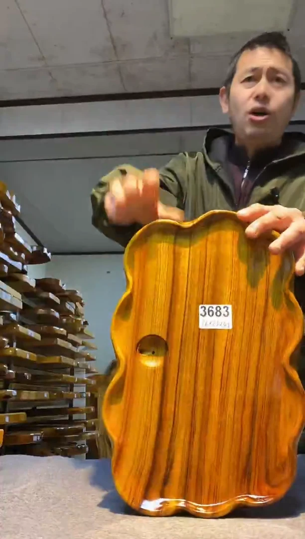 实木茶盘 一物一拍（不含配件）