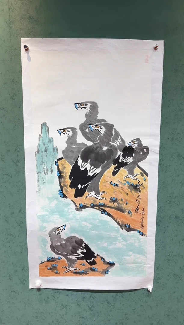 【闪购商品】国画周建真老师作品