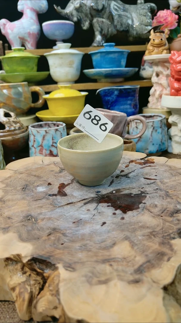 高温颜色釉窑变系列 微瑕