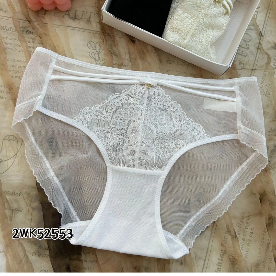 80-120性感蕾丝三角裤不卡不夹女三角内裤女士薄款少女低腰舒适