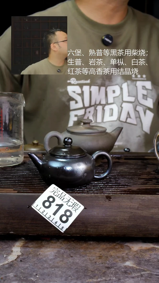 壶四大名陶钦州坭兴陶818