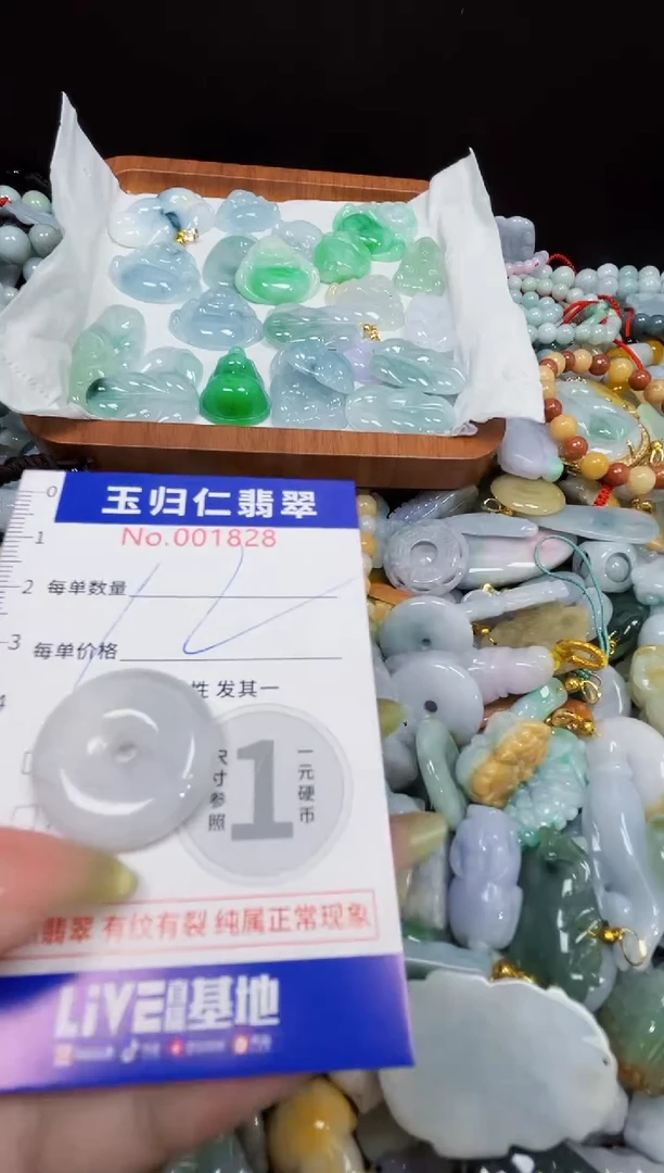 颈饰未镶嵌翡翠1192