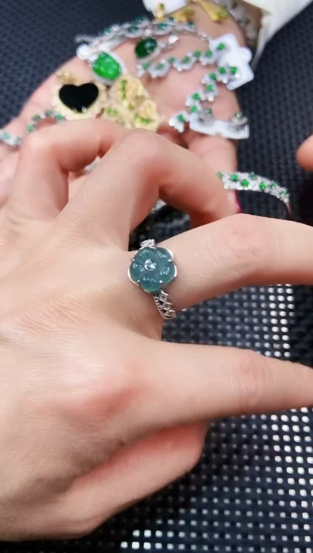 【闪购商品】翡翠戒指未镶嵌11111111