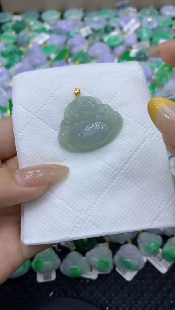 颈饰未镶嵌翡翠天然麻烦翡翠A货