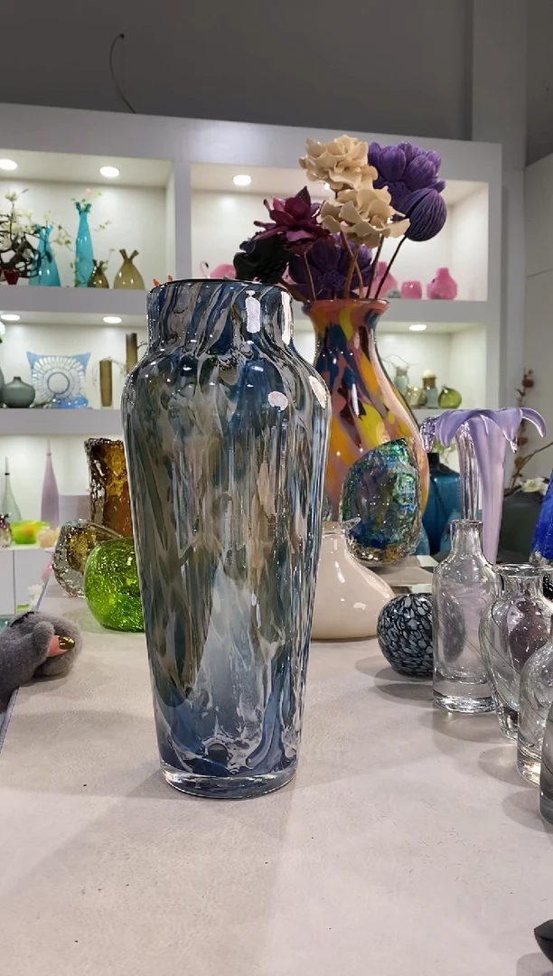 慕忆家手作琉璃花瓶