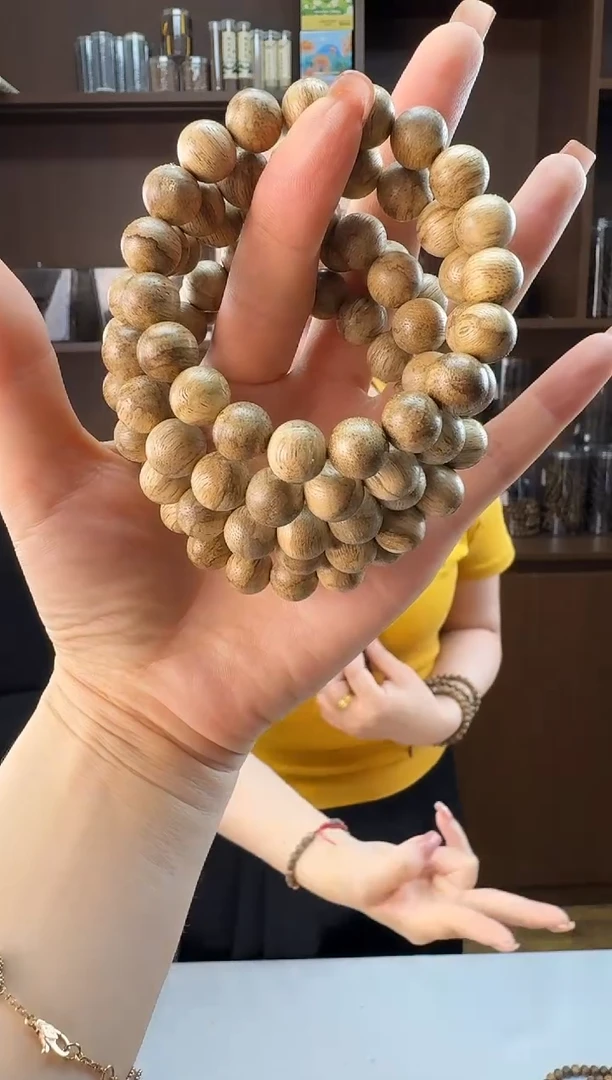 手串沉香1.1保6克达拉干圆珠野料多样性发一