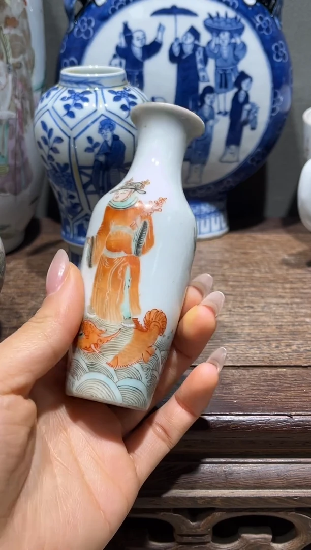 瓷片╭****锦A747 瓷器小摆件小摆件