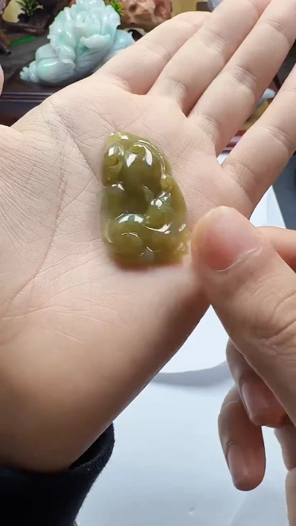 吊坠(不含链)未镶嵌翡翠1