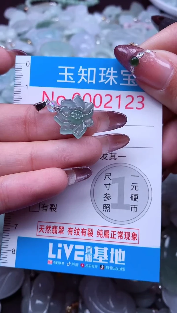 吊坠(不含链)未镶嵌翡翠2123