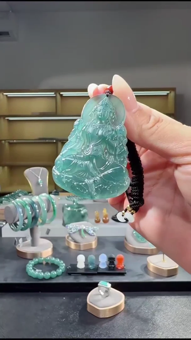 吊坠(不含链)未镶嵌翡翠度母