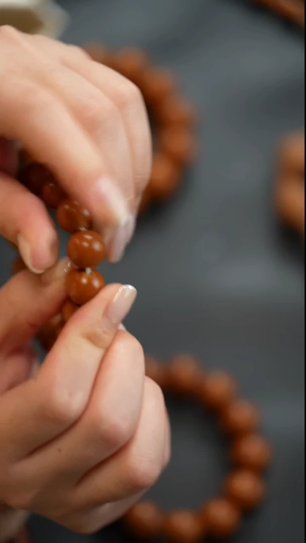 手串/手链橄榄核惟*1.3S级正圆光珠