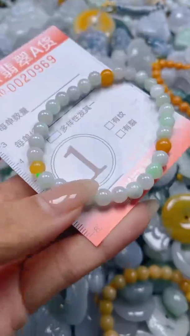 翡翠未镶嵌颈饰闪购0020969