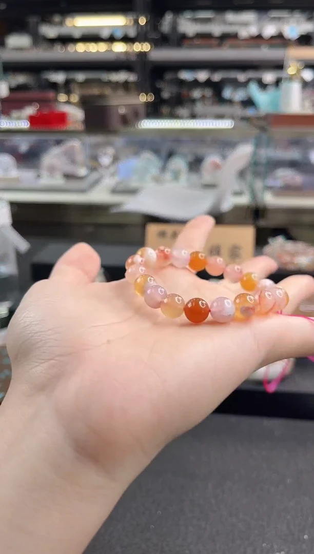 未镶嵌手镯石英质玉手串 多样性发货其一