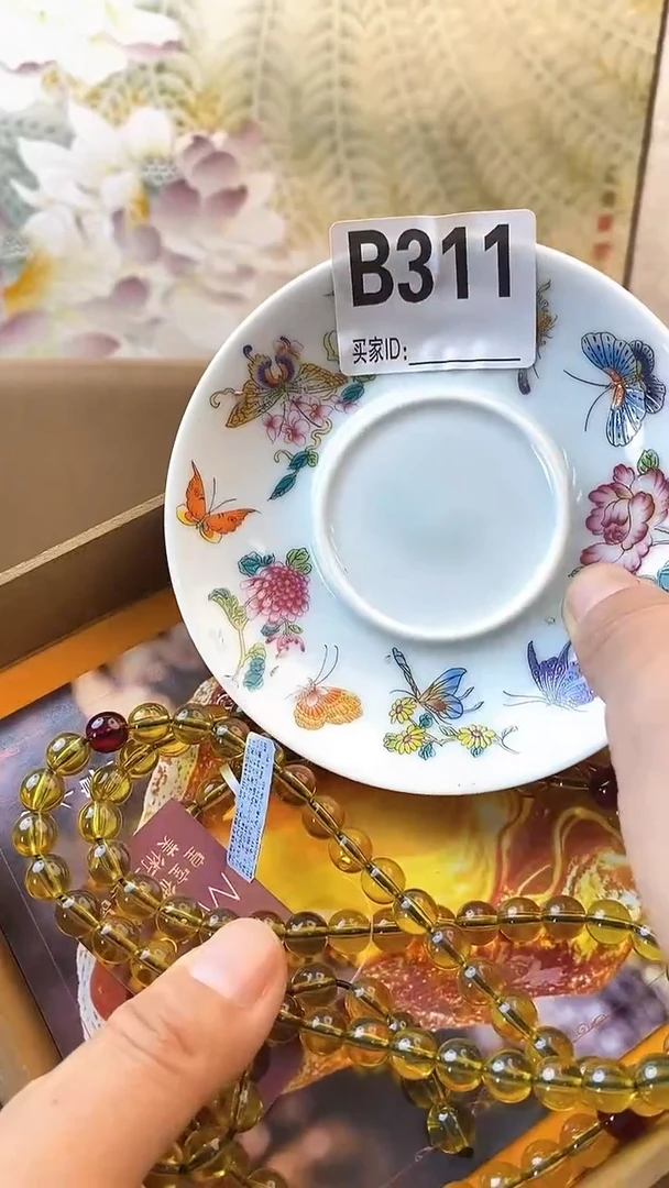 琉璃手工艺品B311瓷器手串儿多样性发一