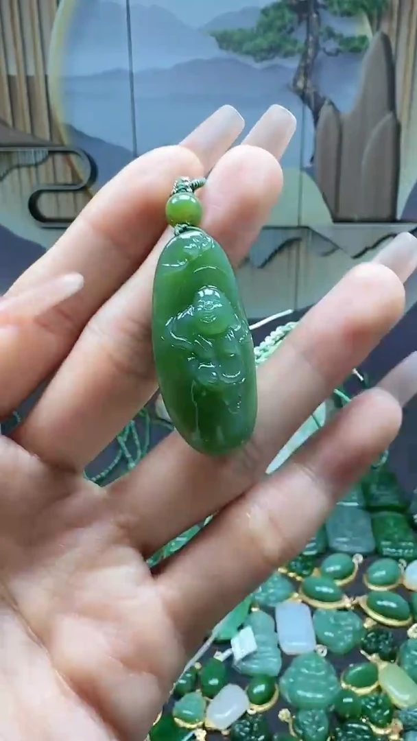 【闪购商品】和田玉挂件未镶嵌1