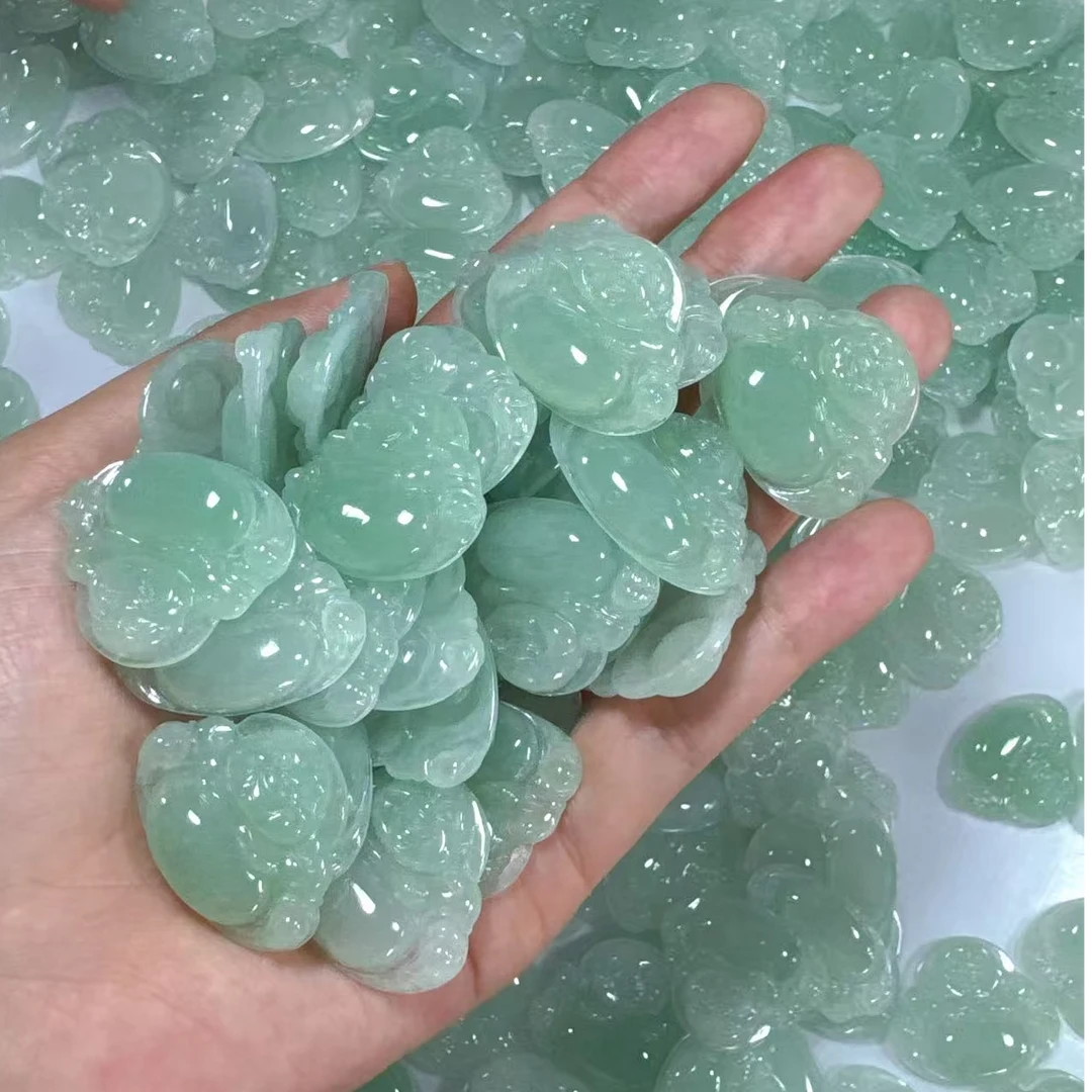 【绿庄】-1925-/C1147-天然A货翡翠吊坠-多样性发其一