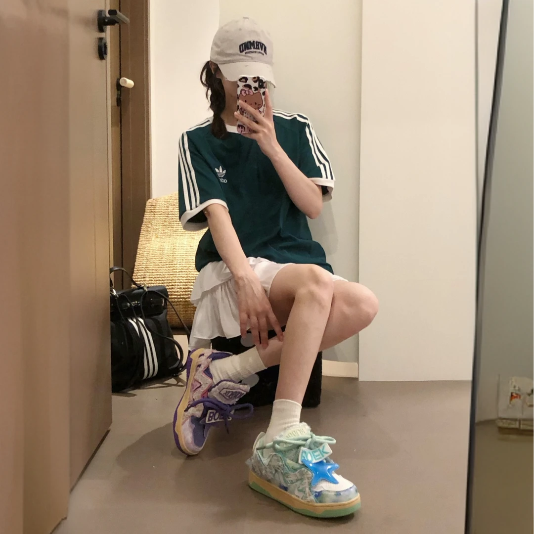 Adidas阿迪达斯 | 三叶草短袖男女夏季新款运动透气纯棉T恤IM9387