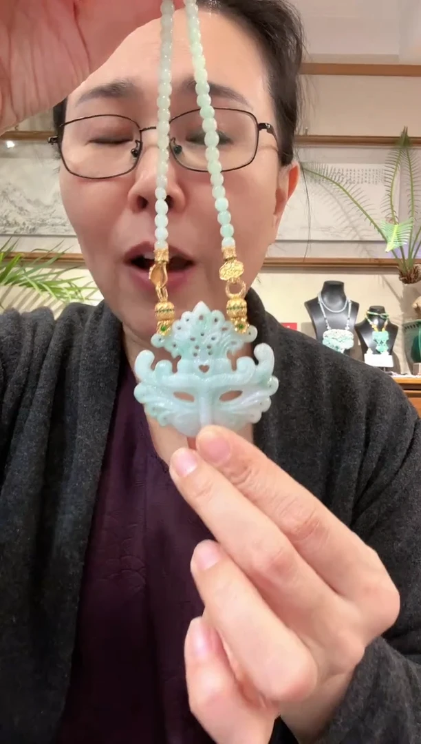 【闪购商品】翡翠颈饰未镶嵌国风