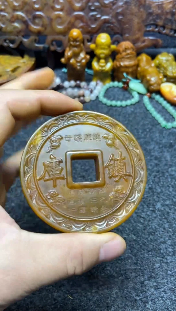 未镶嵌蛇纹石玉吊坠(不含链) 直播间专用链接