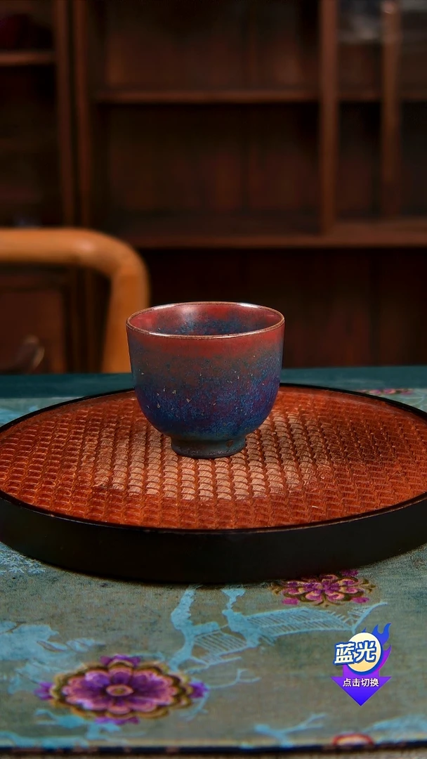 高端茶器-（小炭窑）孤品级-梁青杨炭烧茶盏-珍藏版