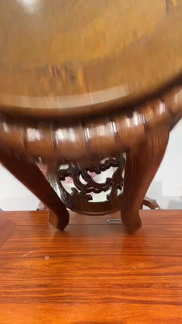 木鸡翅木虎头凳子33*38*48