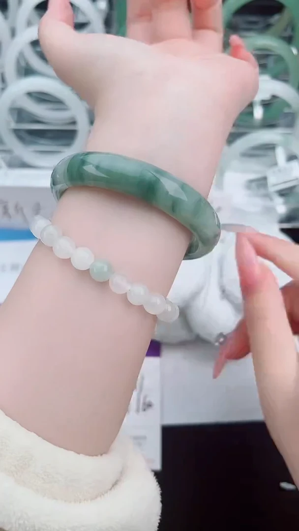 合金手镯石英质玉64-59/60