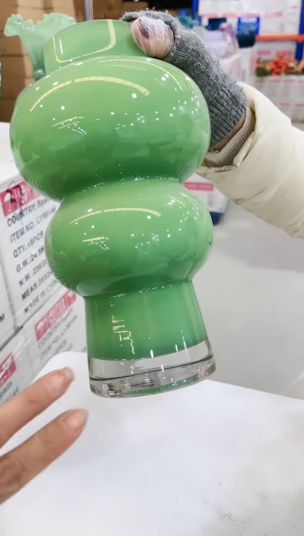 【闪购商品】琉璃绿色双层灯塔