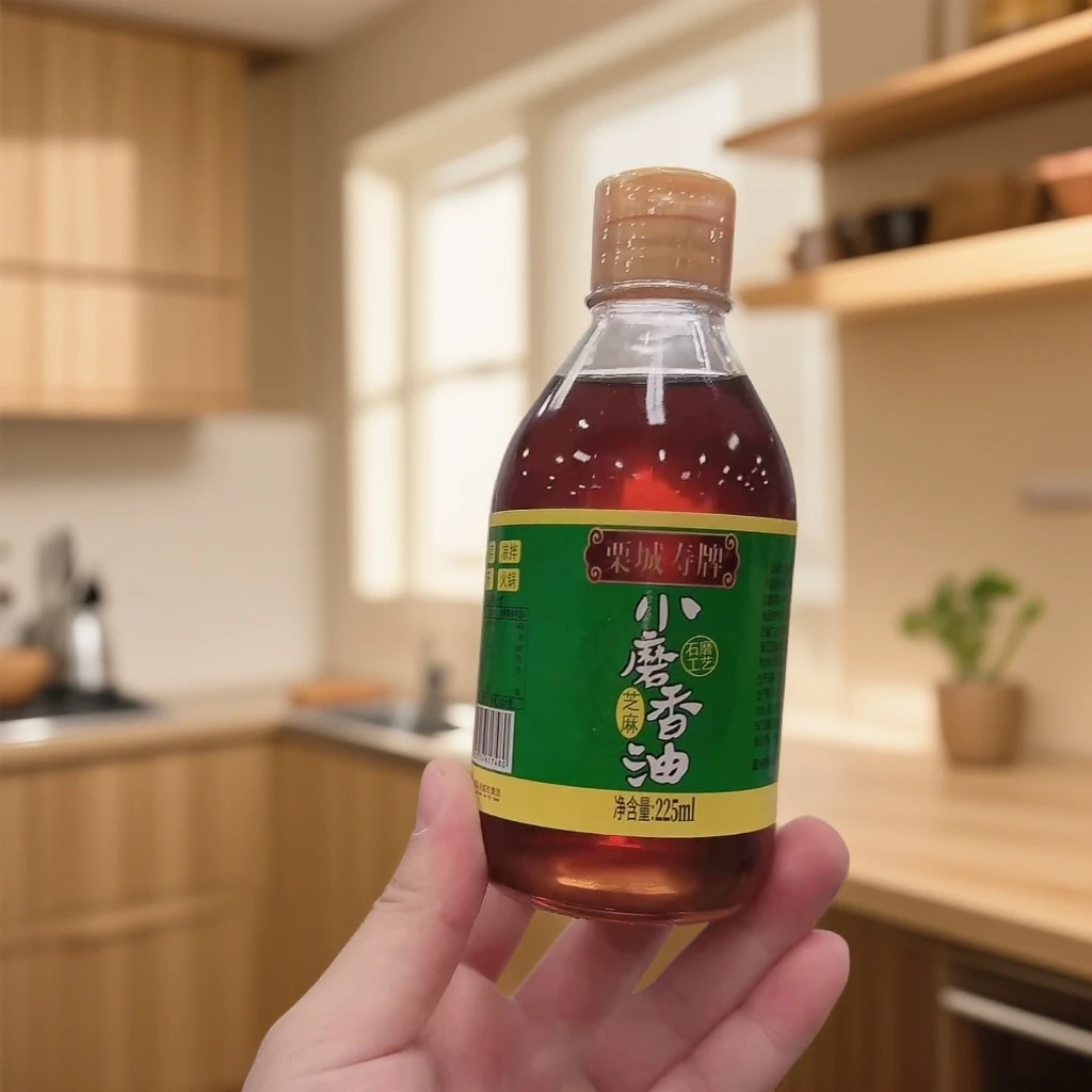 【225ml】自榨石墨芝麻香油225ml