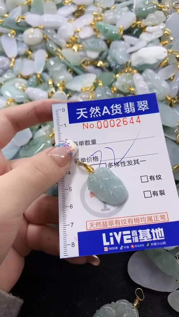 颈饰未镶嵌翡翠天然A货翡翠