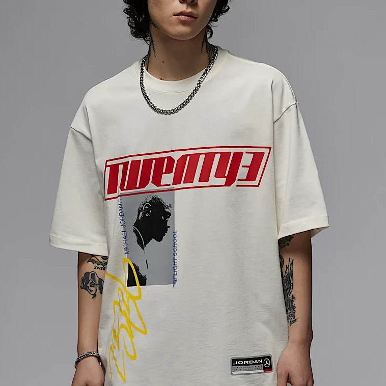 耐克/NIKE男子夏季JORDAN运动休闲宽松短袖T恤 HJ2367133 #HB