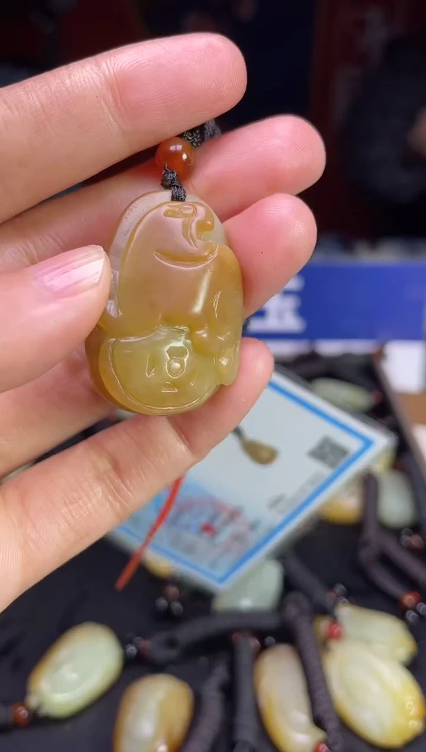 颈饰未镶嵌和田玉123