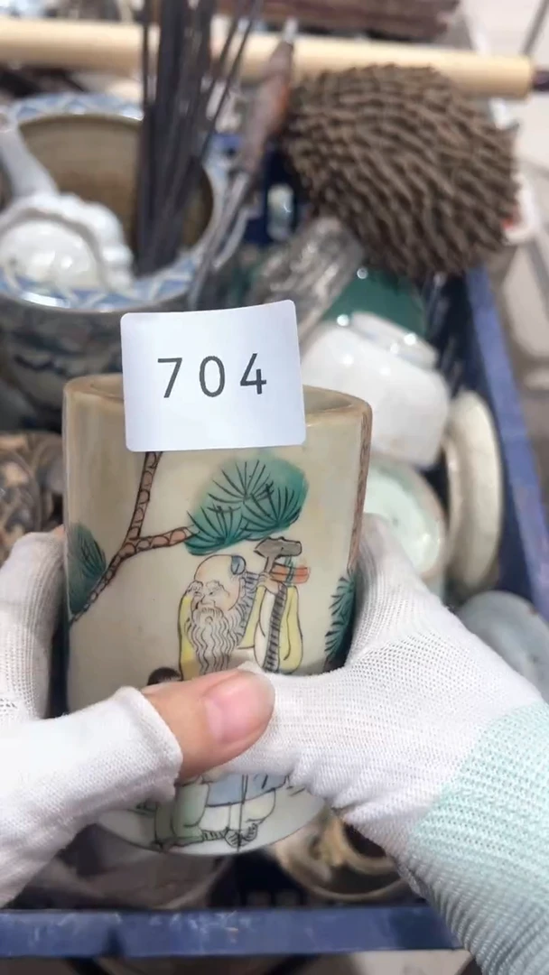 陶瓷半**头工艺品0927704