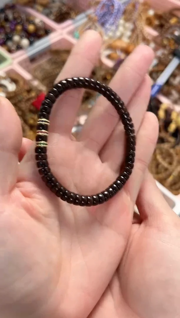 椰蒂手串/手链椰蒂药片设计款6*3mm