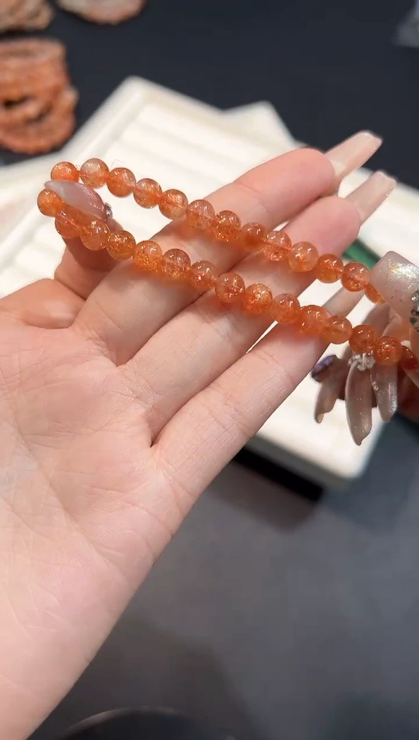 【闪购商品】长石手链未镶嵌66Y多样性发其一/1条默认微瑕