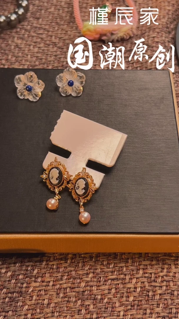 【闪购商品】淡水珍珠耳饰合金R39耳坠