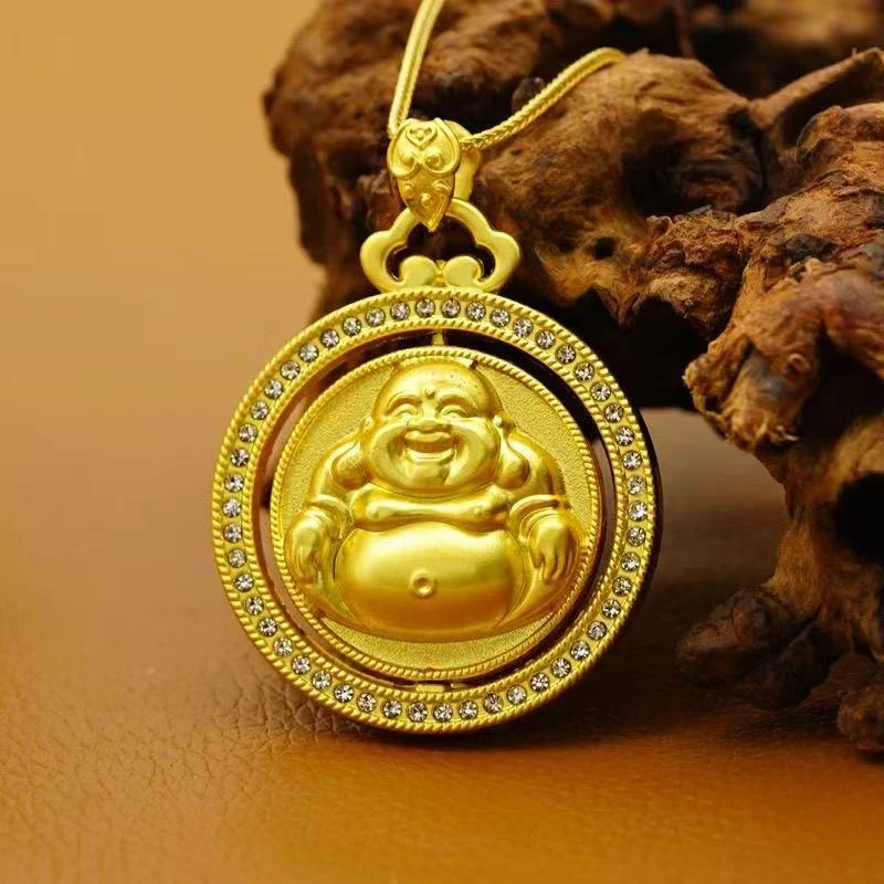 中式双面可旋转佛公高级精美礼物  文文专属