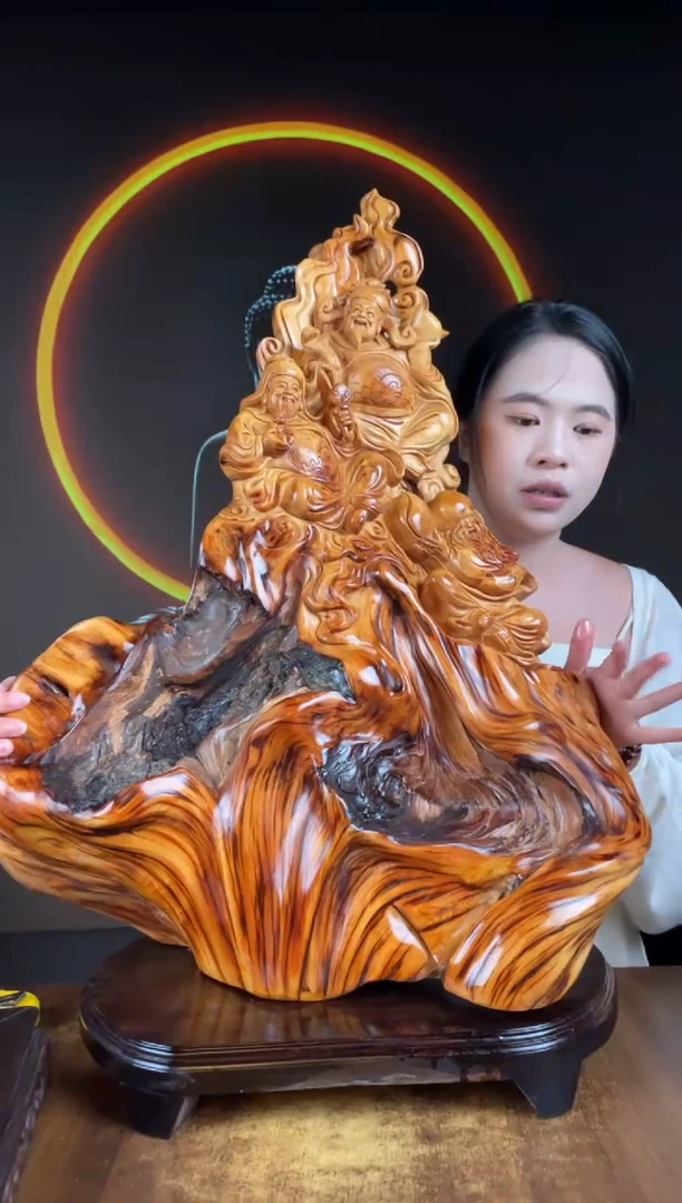 柏木（崖柏）手工摆件,先抢先得! 编号:267