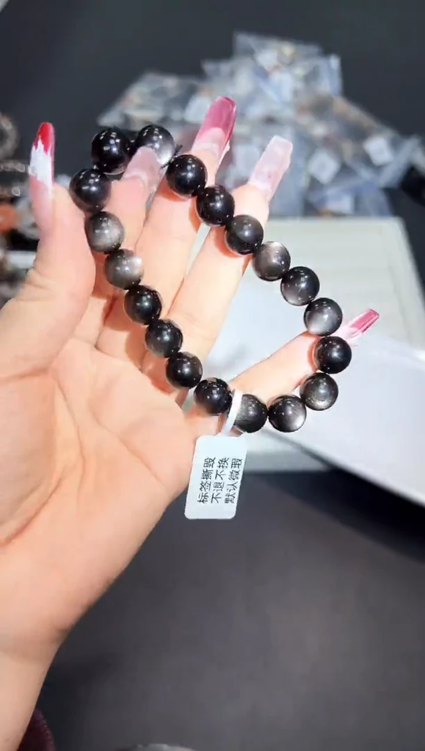 【闪购商品】水晶手串未镶嵌66H多样性发其一/1条默认微瑕