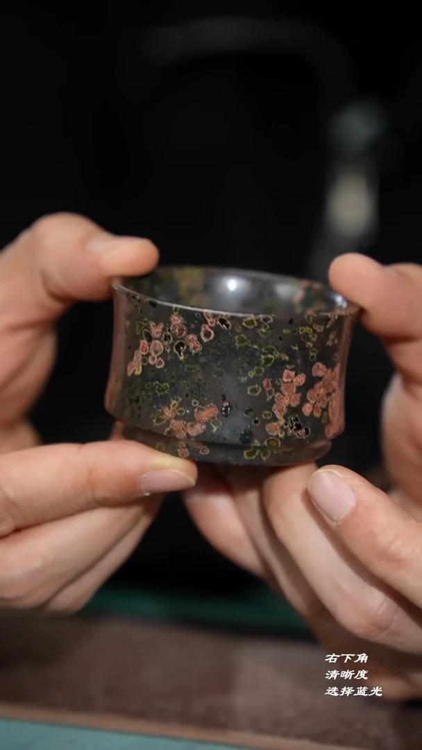 193-1带足束腰杯（安山 亮光）