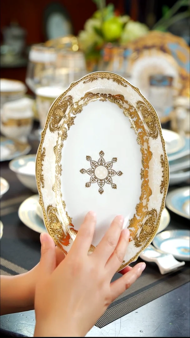 瓷片10寸鱼盘1个只有一个福利价