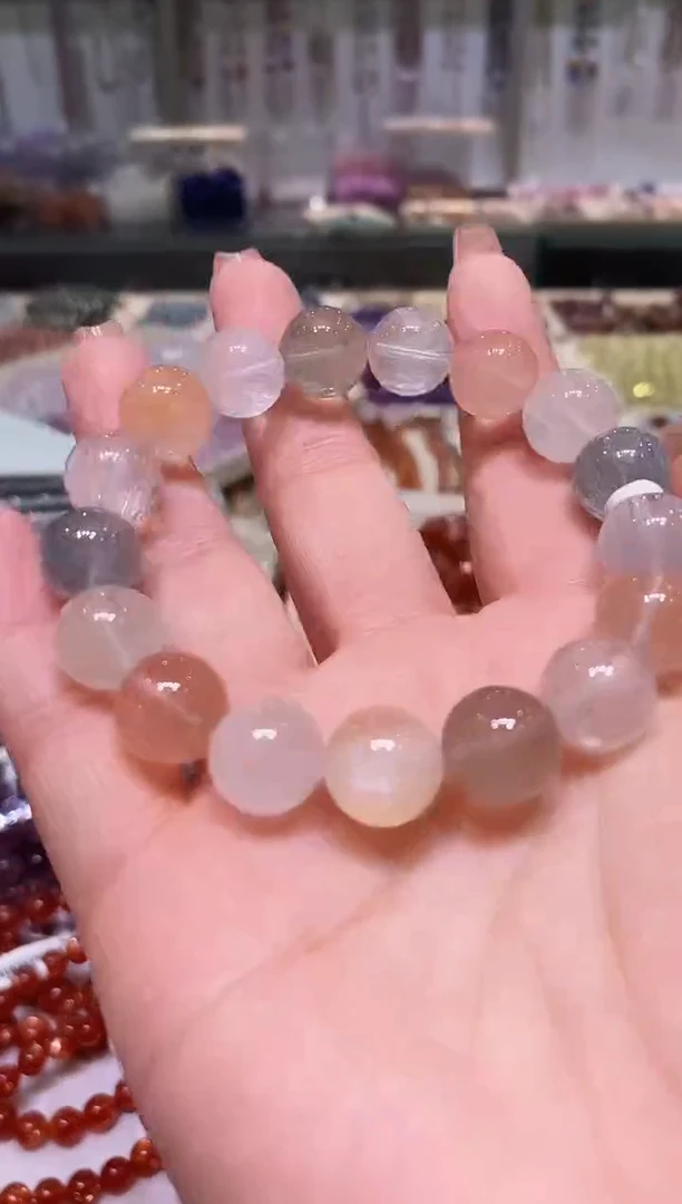 未镶嵌手链水晶多样性发其一兔毛12+