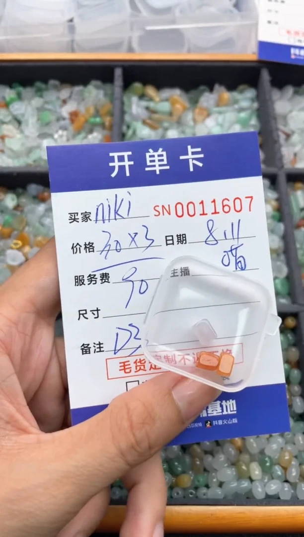 翡翠未镶嵌颈饰n**i00011607