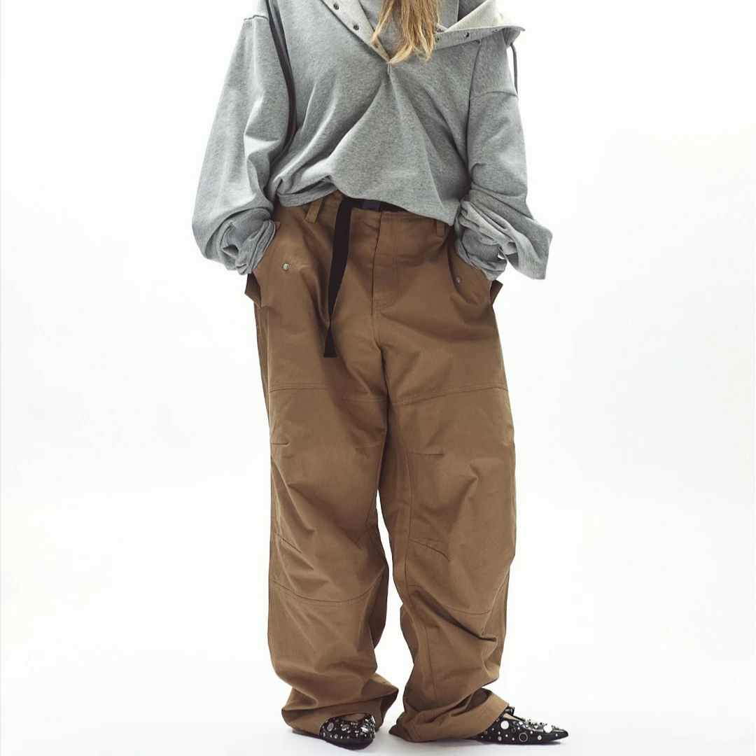 REFOUND TEN腰间搭扣工装裤25SS