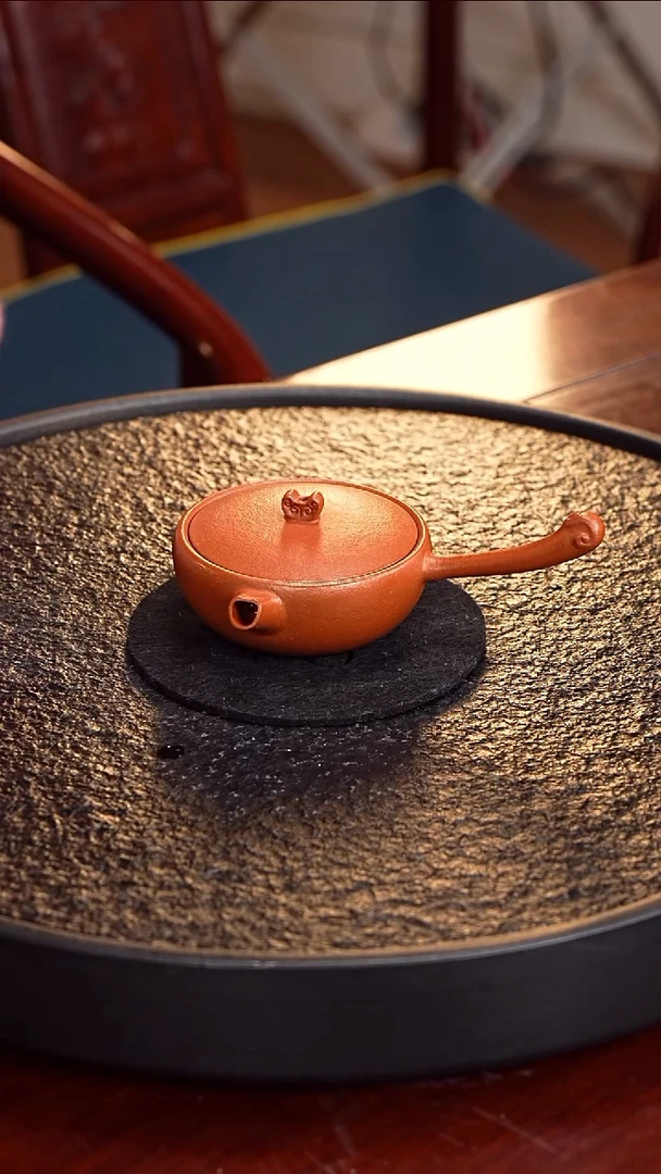 茶壶紫砂XM 侧把12 降坡泥 110毫升