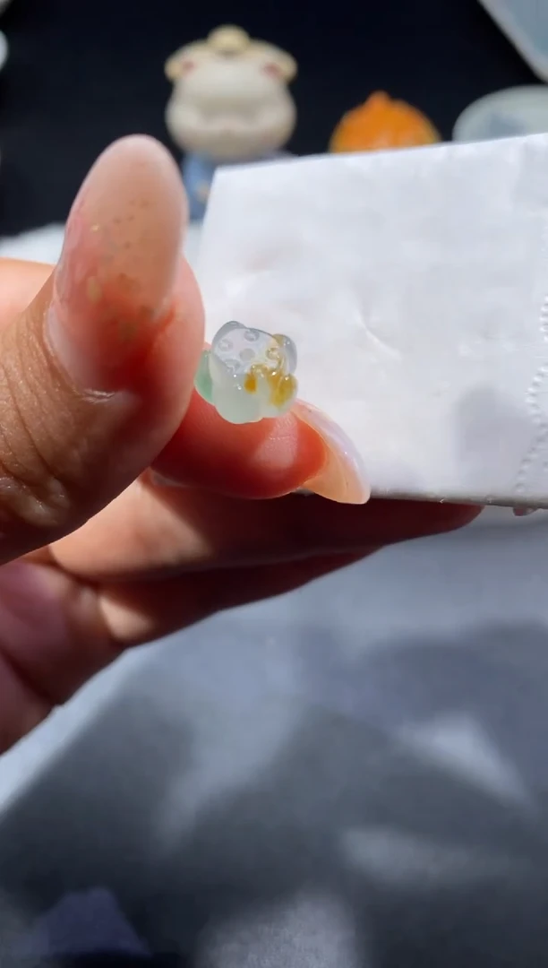 定制翡翠未镶嵌翡翠毛货-0656