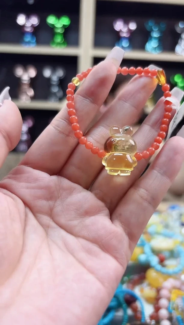 手链琥珀未镶嵌多样性发货一一一