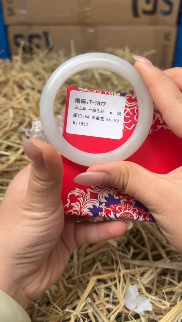 未镶嵌手镯石英质玉T-1877